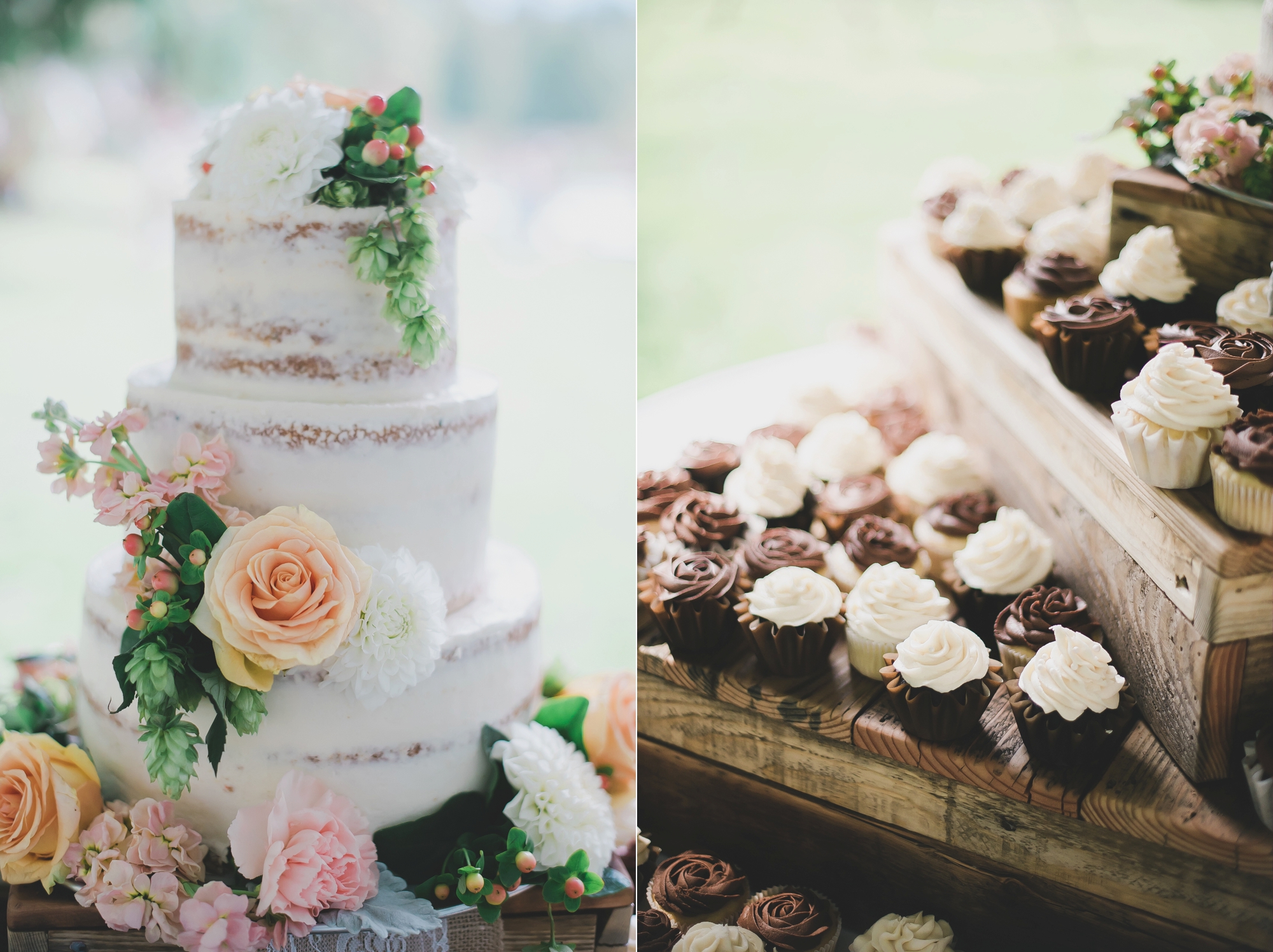 boho-forest-wedding-cake