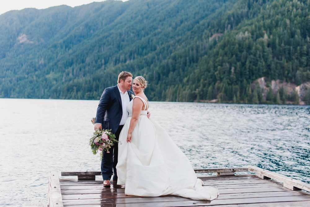 Lake Crescent Lodge Wedding Photographer