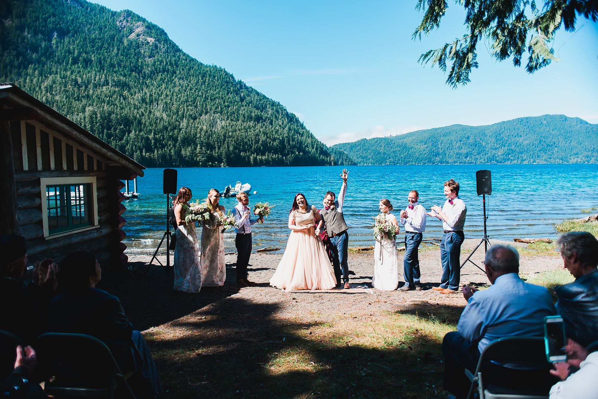 Lake Crescent Wedding Photographer