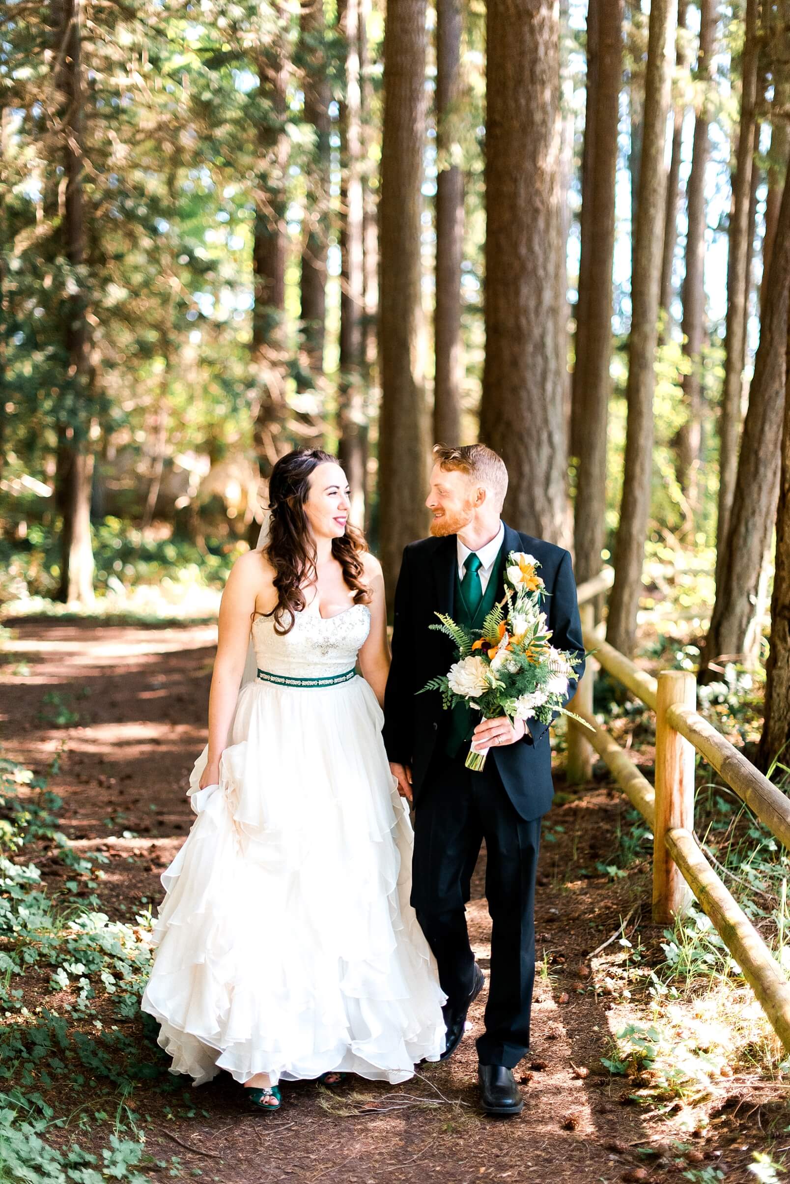Wedding at Kitsap Memorial State Park
