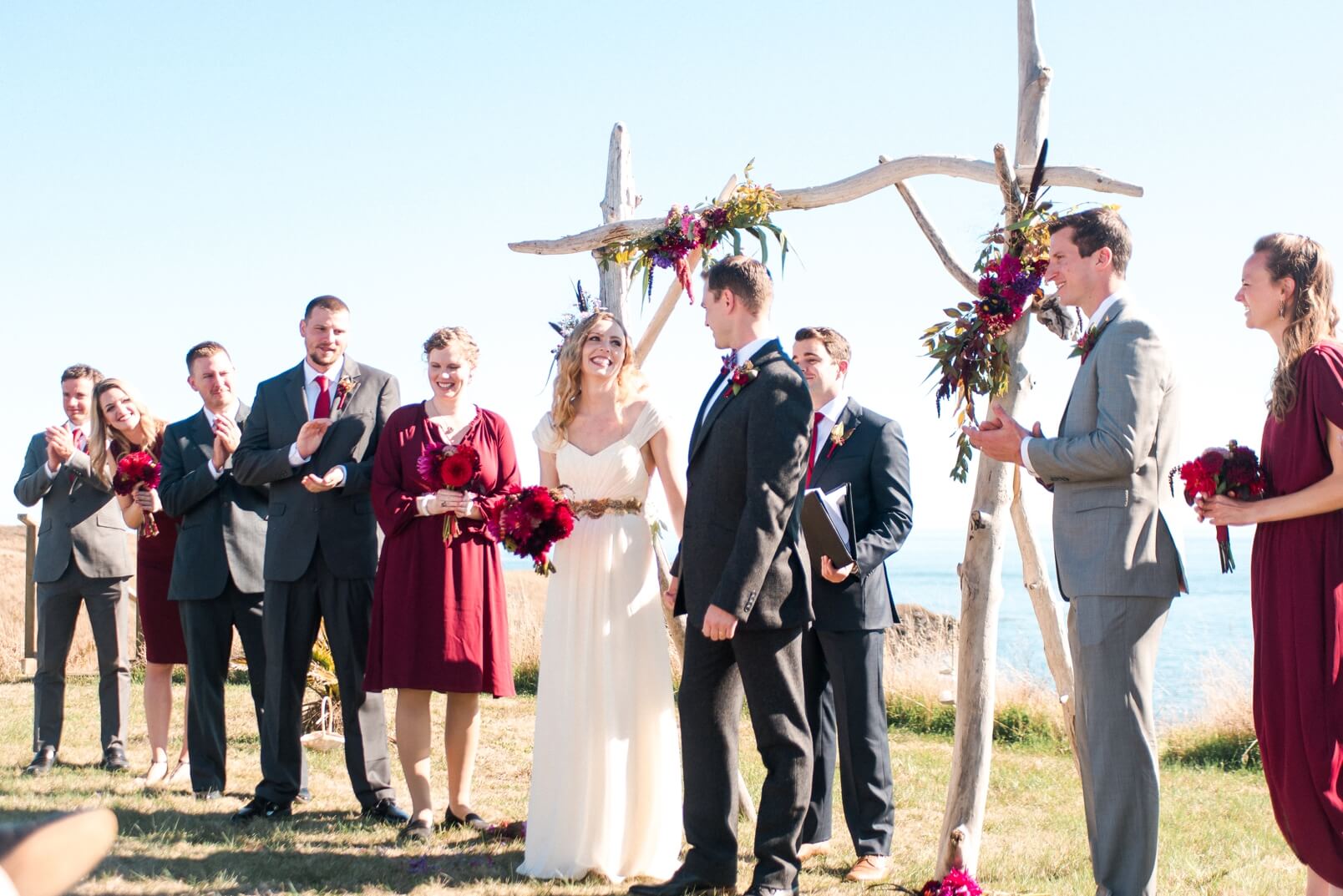 San Juan Island Wedding Ceremony