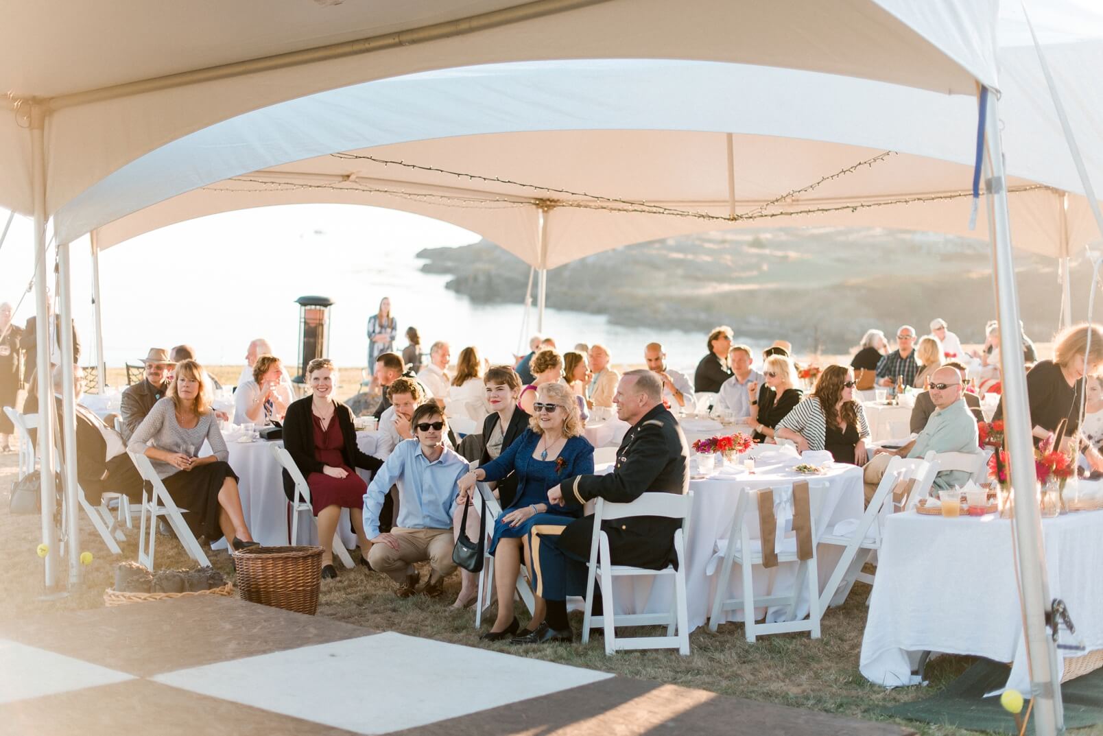San Juan Island Wedding Reception