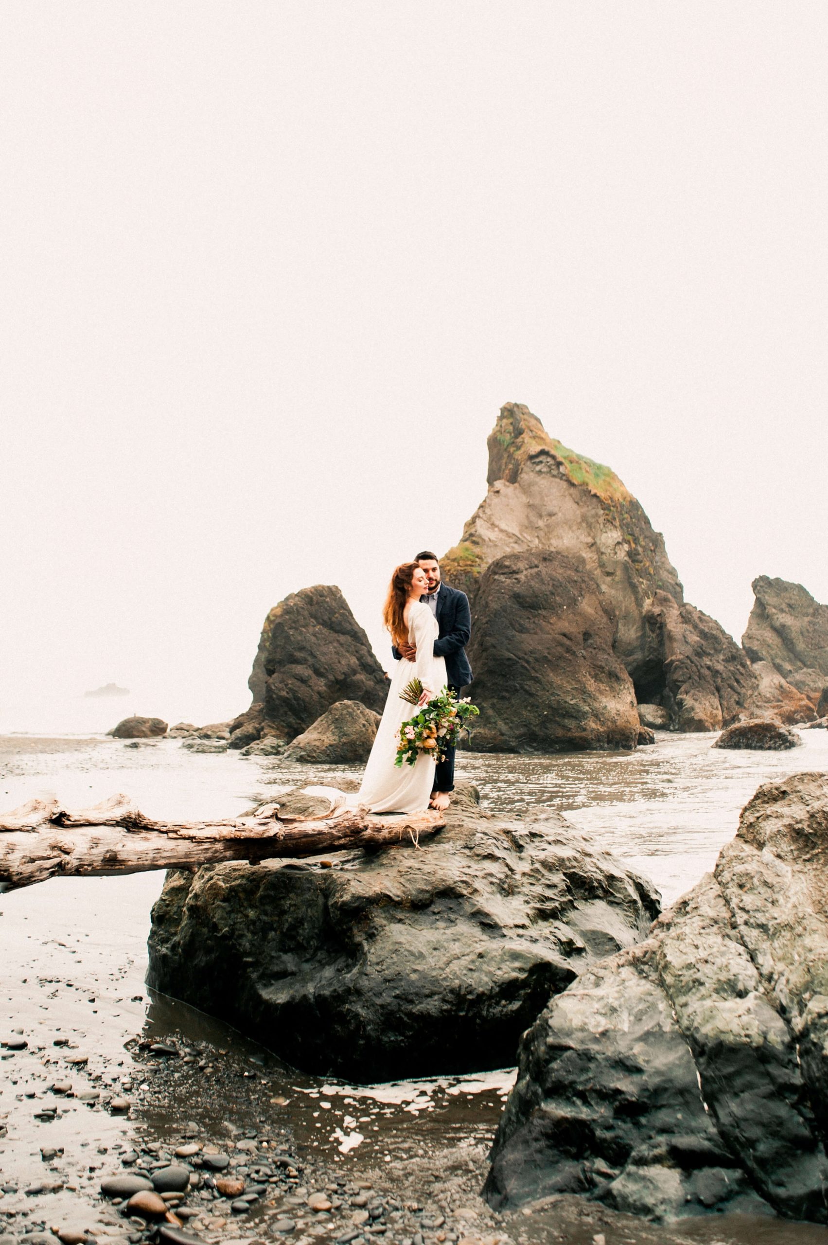 Pacific Northwest Beach Elopement