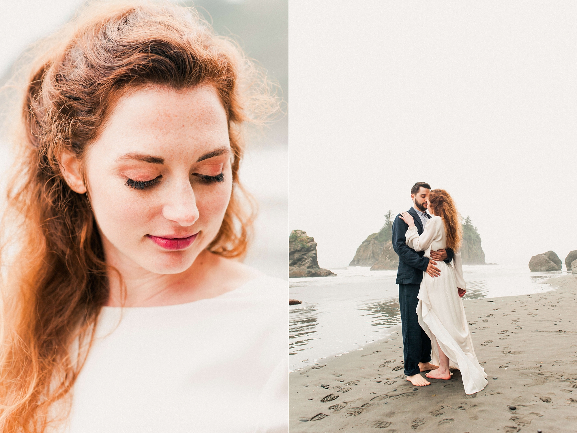 Pacific Northwest Beach Elopement