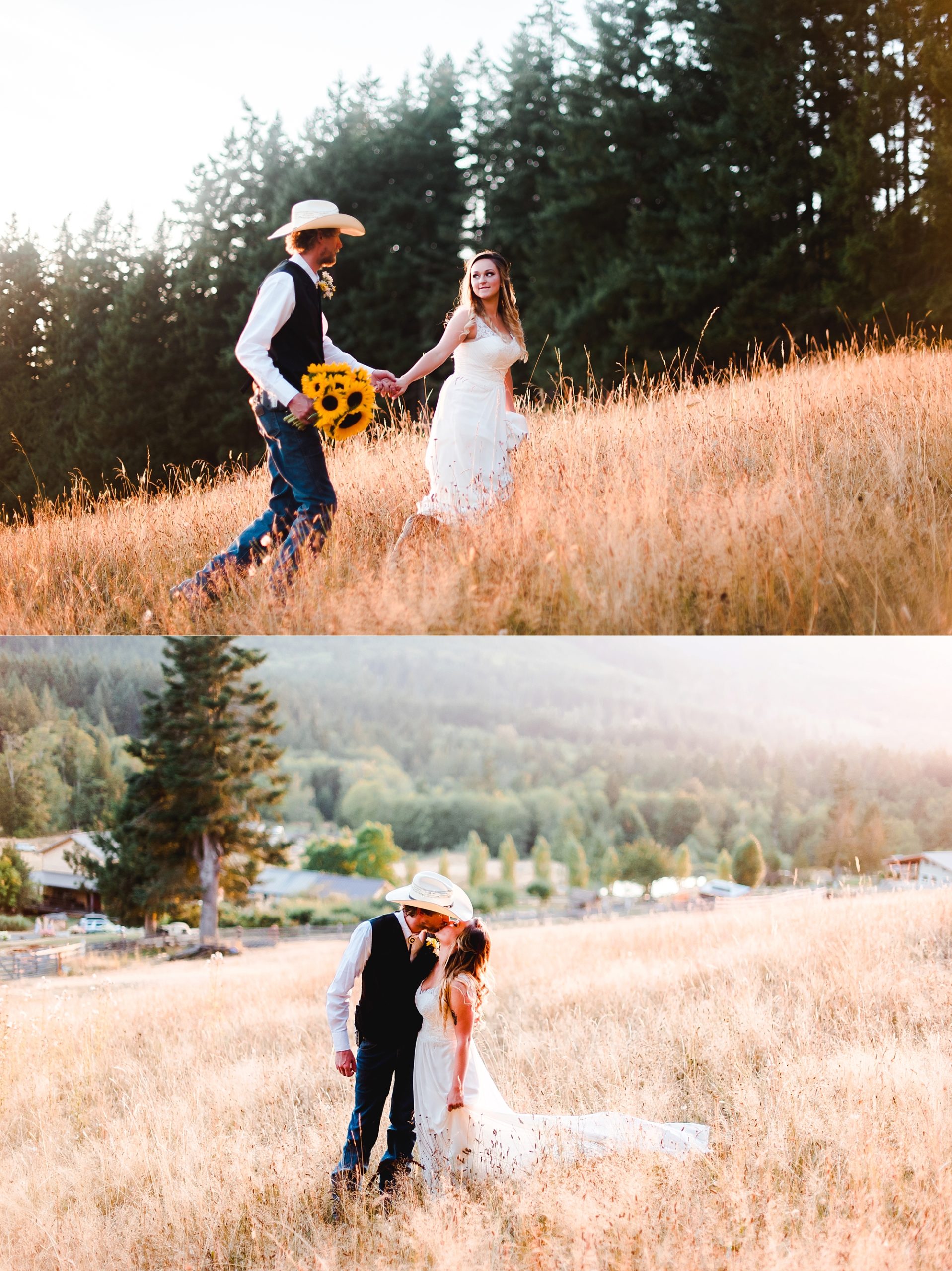 Mountain View Venue Wedding Bride and Groom