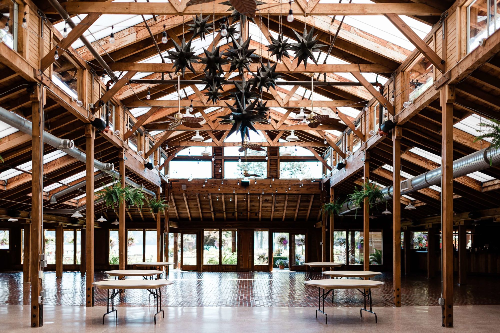 Garden Atrium Reception Hall at Kiana Lodge