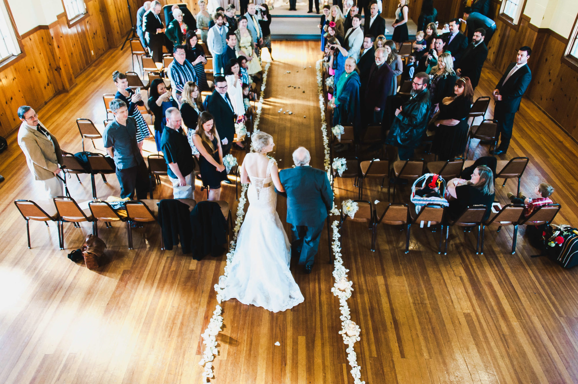 Fort Worden Chapel Wedding Ceremony