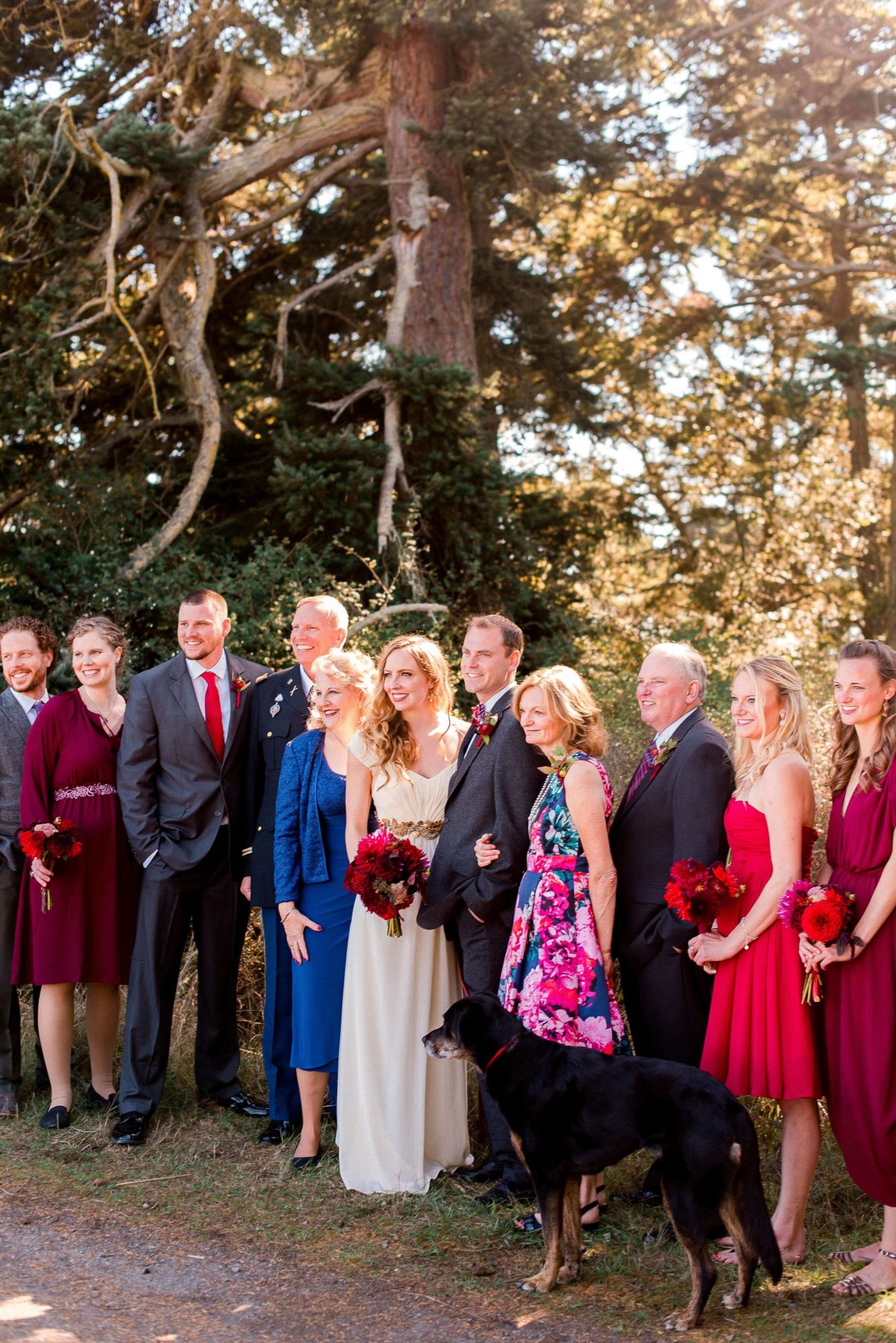 Port townsend wedding Party
