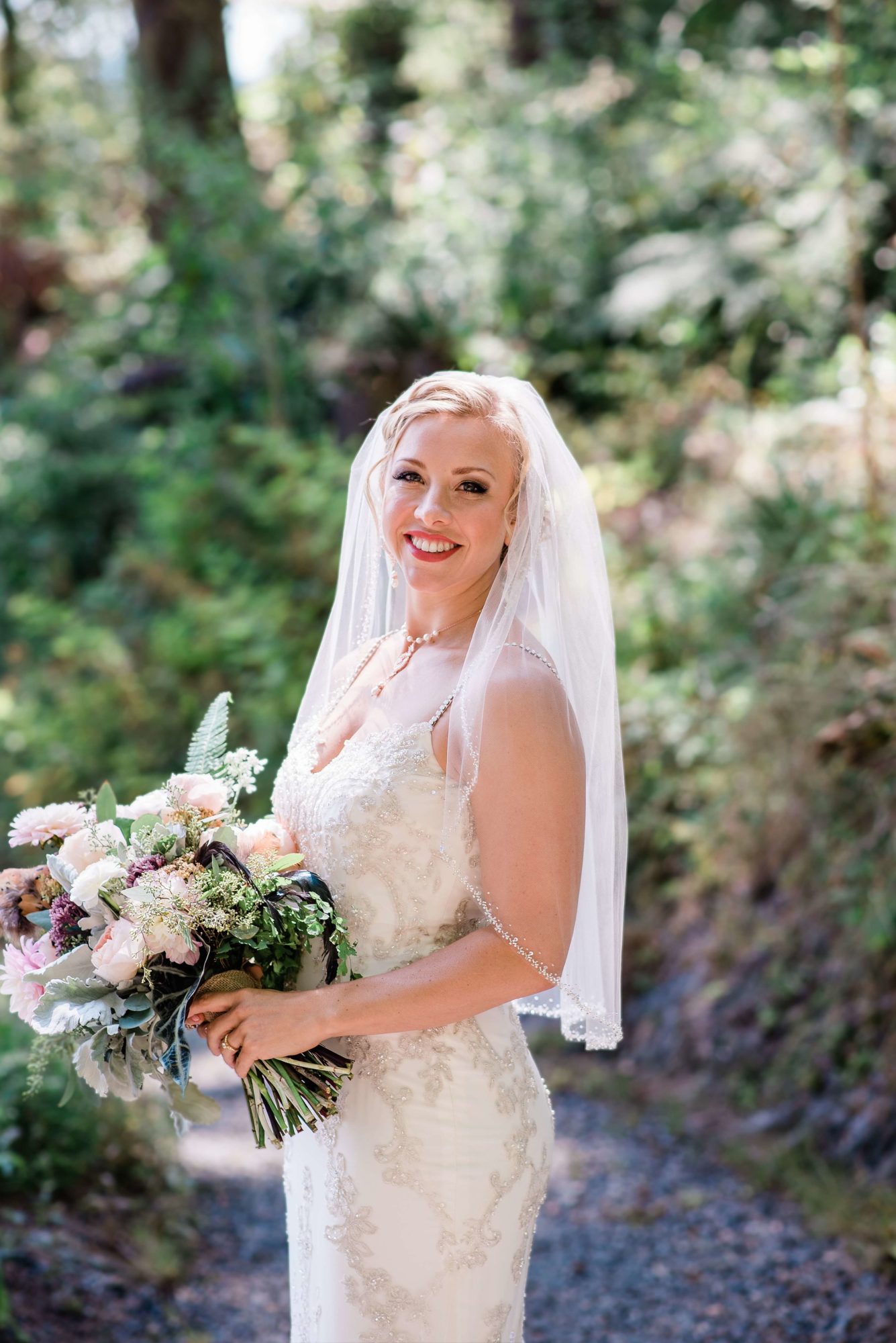 Bride in the Hoh Rainforest