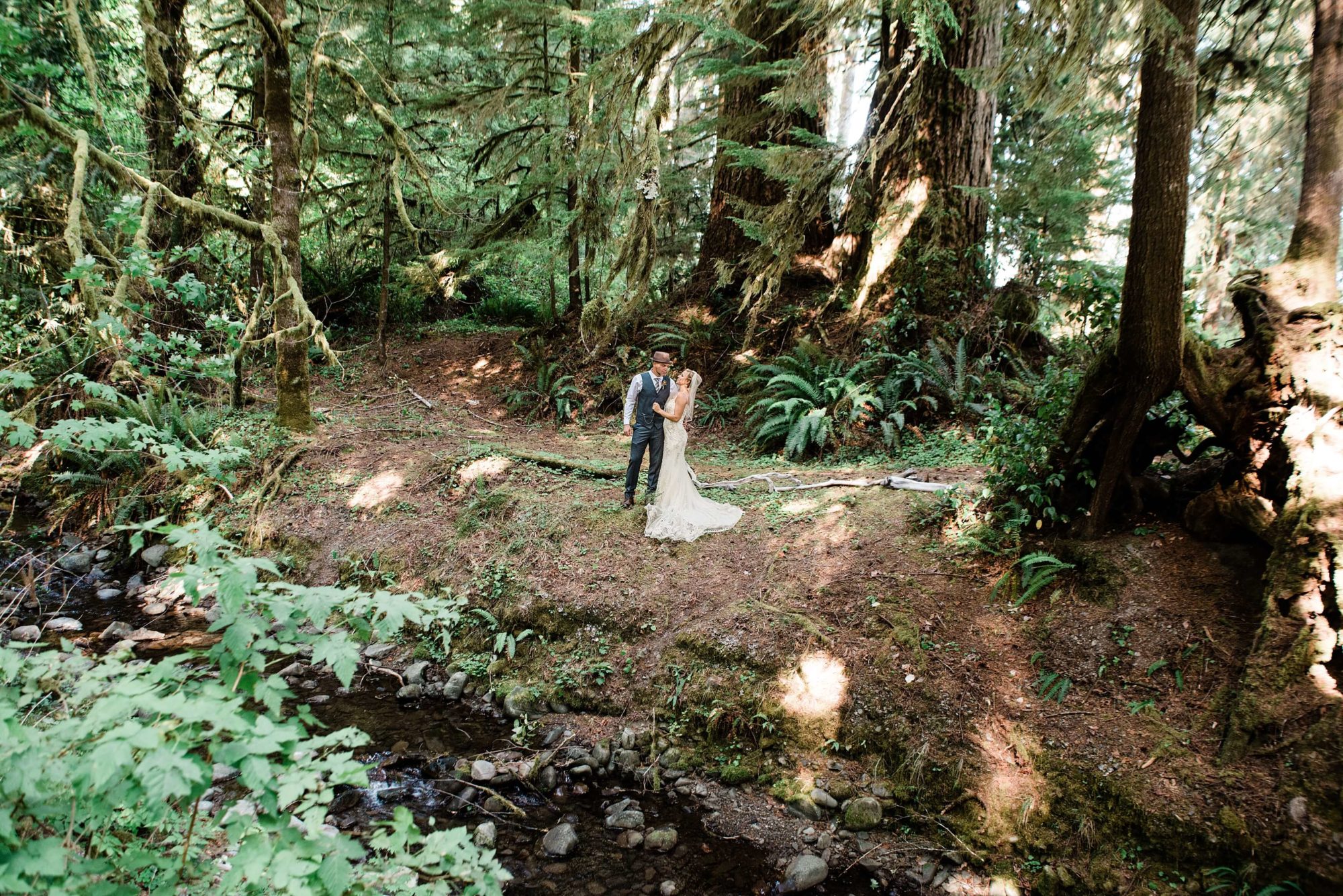 Hoh Rainforest wedding