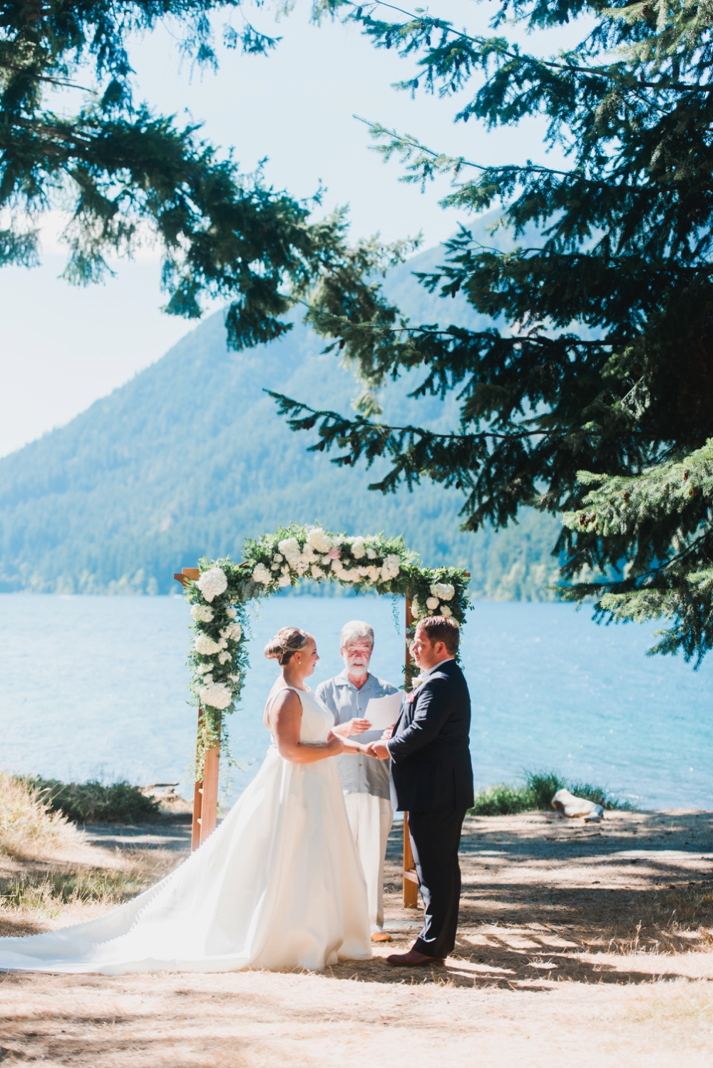 Lake Crescent Wedding Ceremony