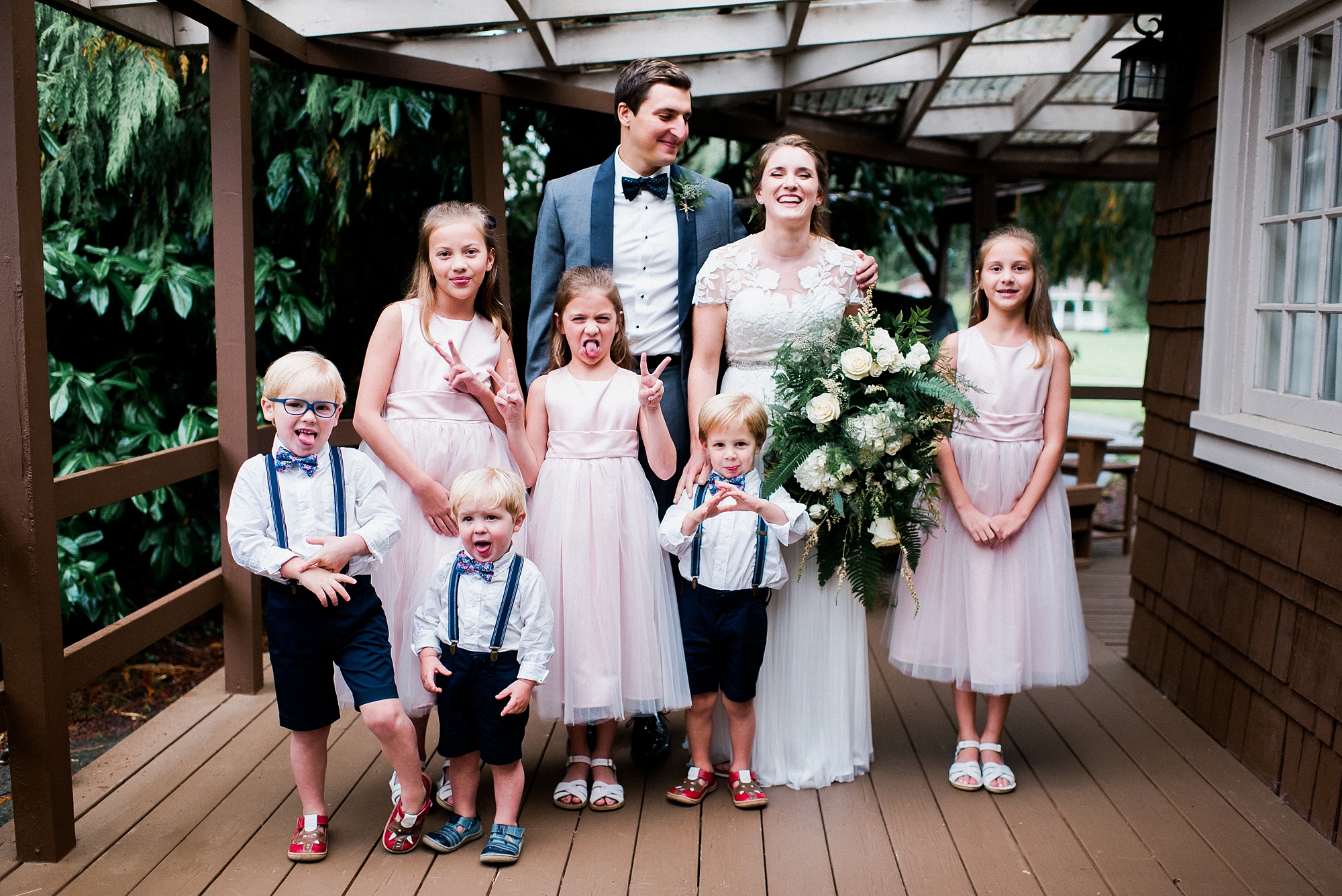 Lake Quinault Lodge Flowergirls and Ringbearers